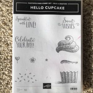 Stampin Up! “Hello Cupcake” photopolymer set